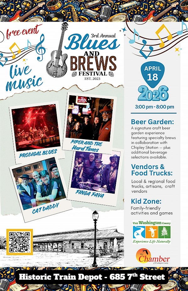 Blues & Brews Festival Flyer